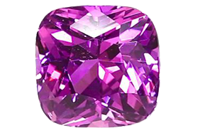 Purplish-Pink Sapphire